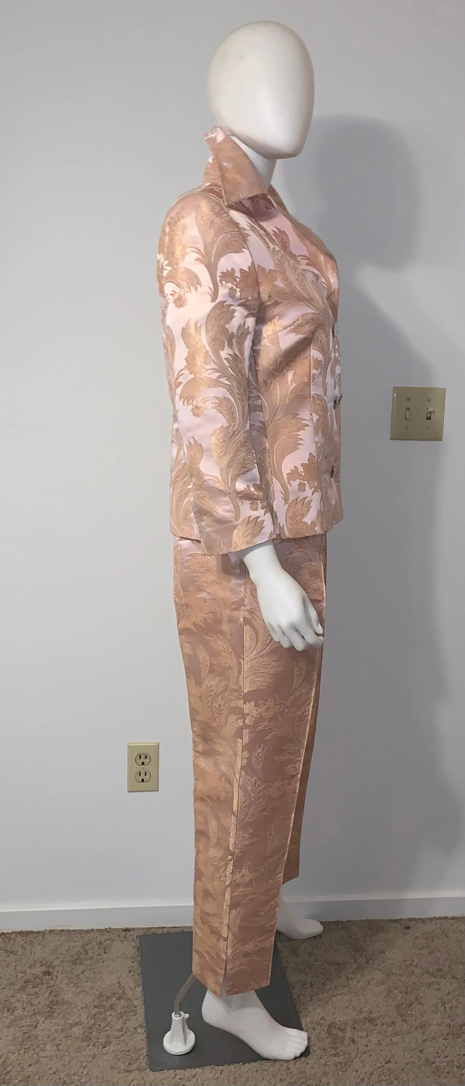 Dolce & Gabbana SS 2000 Paisley Print Pant Set