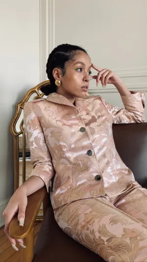 Dolce & Gabbana SS 2000 Paisley Print Pant Set
