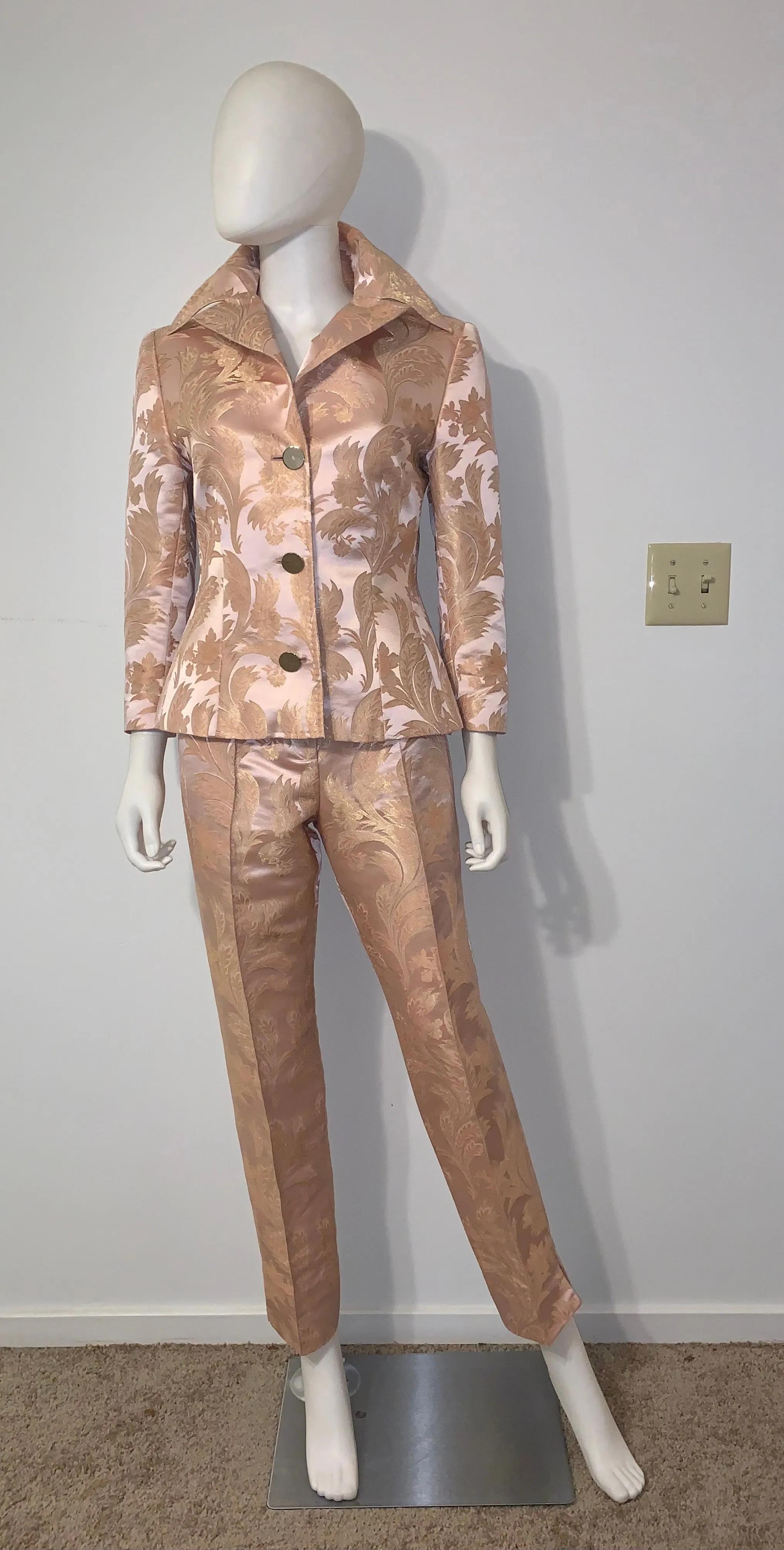 Dolce & Gabbana SS 2000 Paisley Print Pant Set