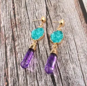 Doozy Druzy Earrings