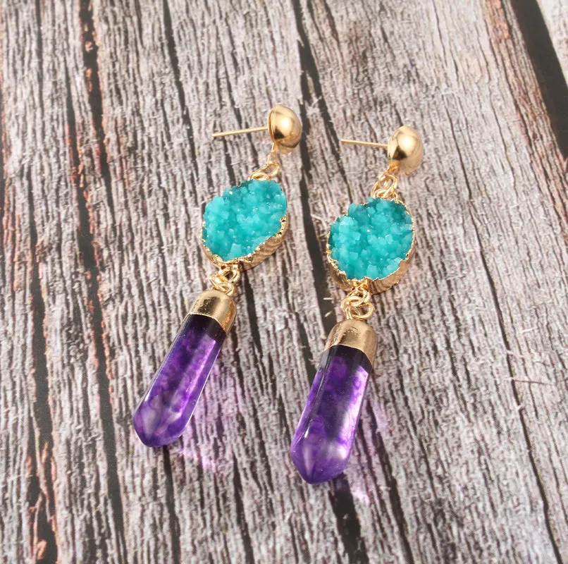 Doozy Druzy Earrings