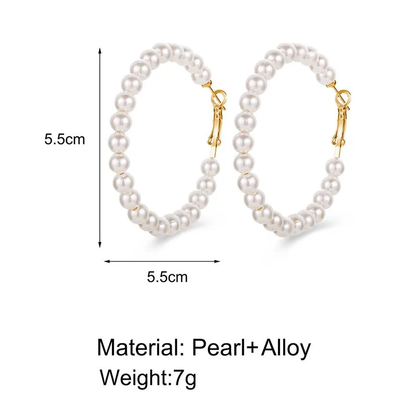 DoreenBeads Fashion Hoop Earrings For Women Based Alloy & Stainless Steel Ear Post Earrings Gold Circle Ring Gift 3cm Dia, 1Pair
