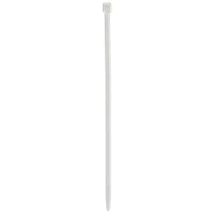 Eagle Aspen 501028 Temperature-Rated Cable Ties, 100 pk (White, 7.5")