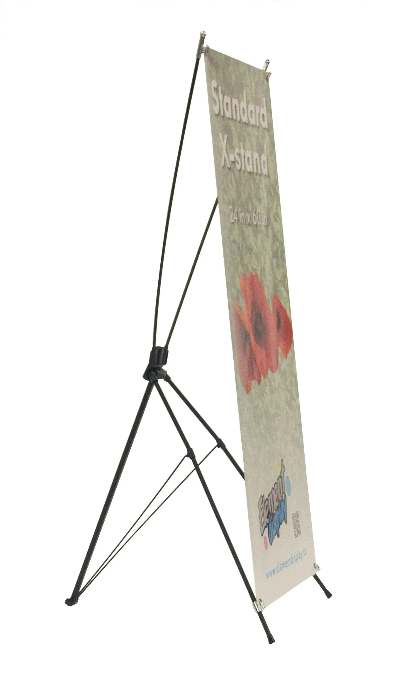 Economy Banner Stand with Graphic (24" x 60")