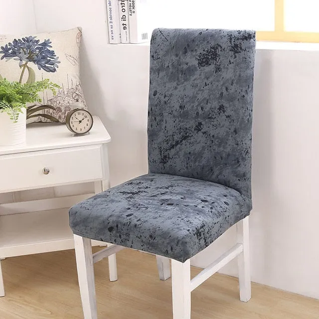 Elastic Printed Pattern Chair Cover - 24 Designs