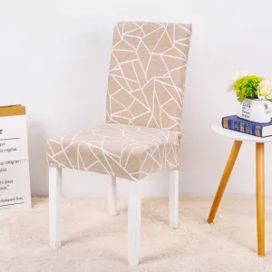 Elastic Printed Pattern Chair Cover - 24 Designs