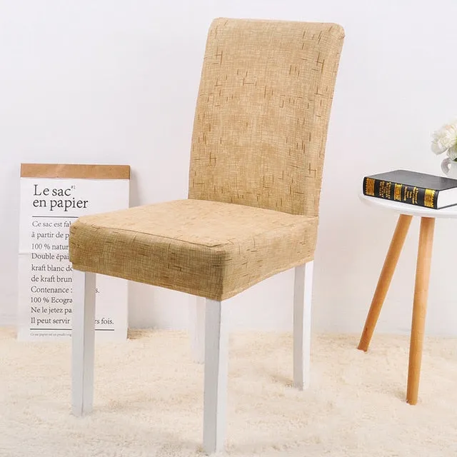 Elastic Printed Pattern Chair Cover - 24 Designs