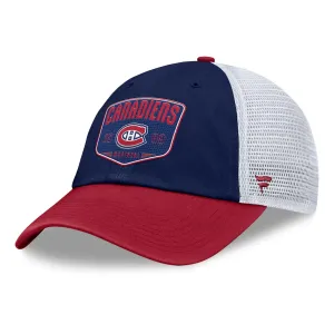 Fanatics One-Timer Cotton Structured Adjustable Mesh Hat - Montreal Canadiens