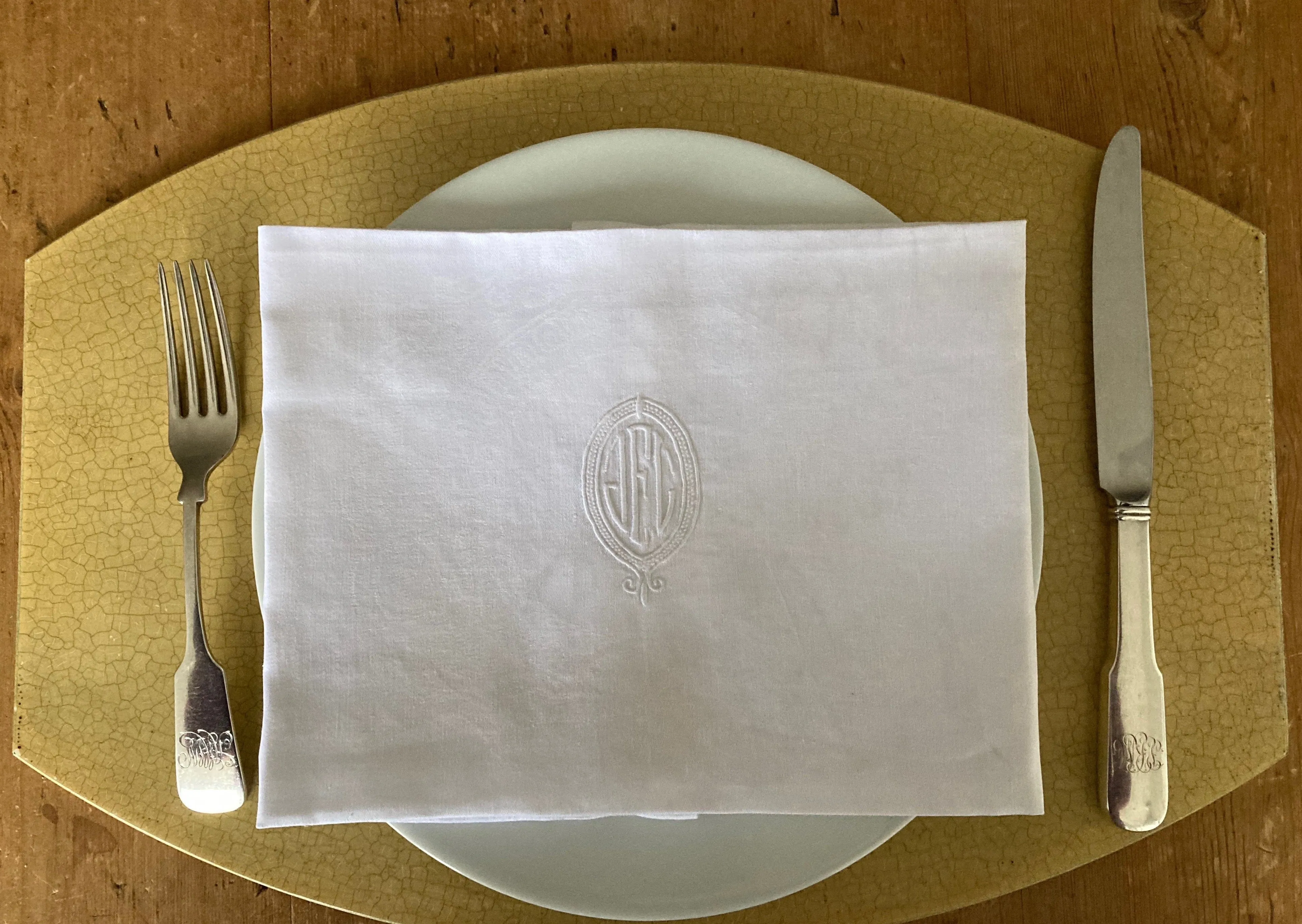 Formal Vintage Napkin, Set of 4