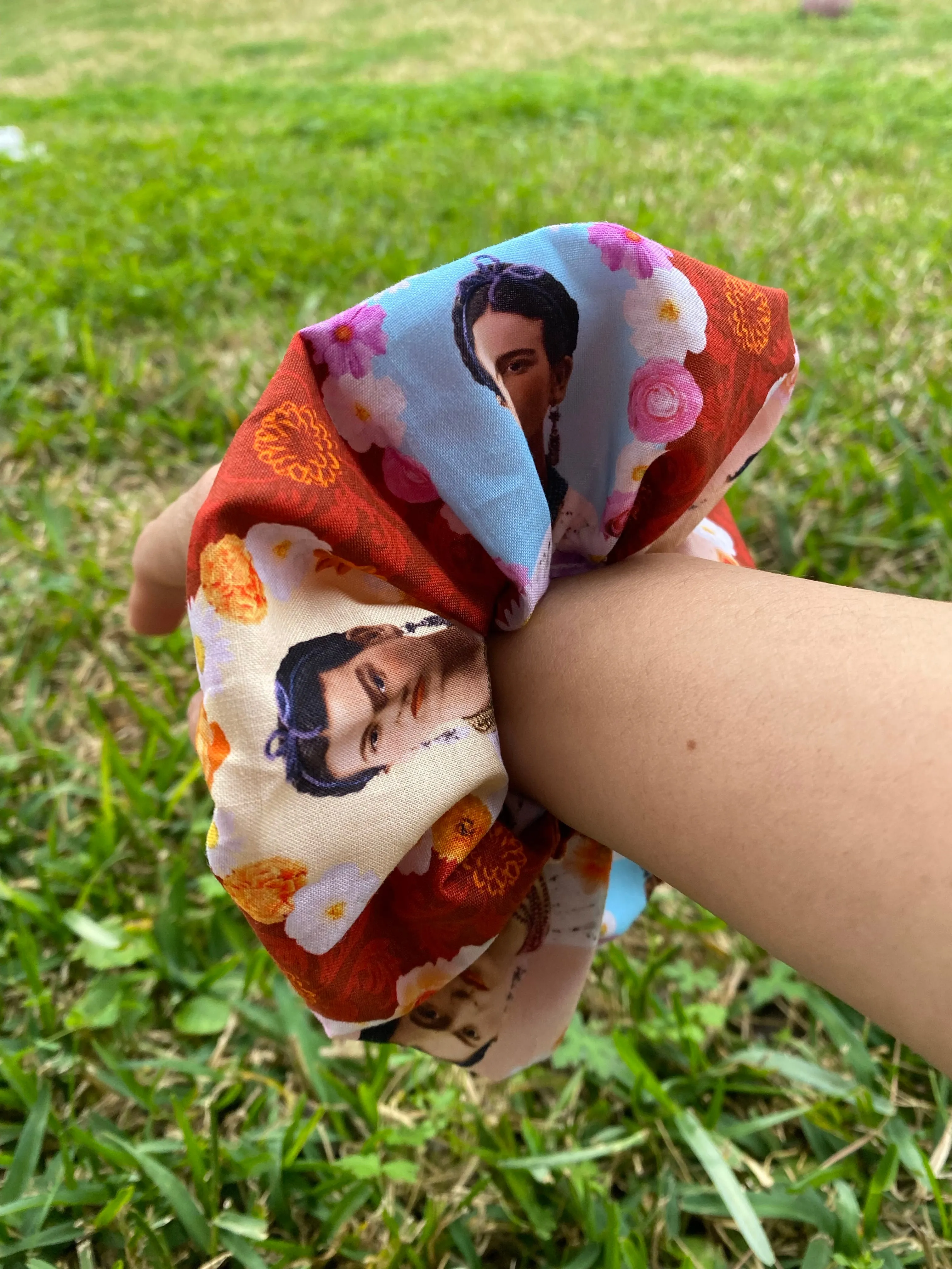 Frida Kahlo Scrunchie Hair Tie