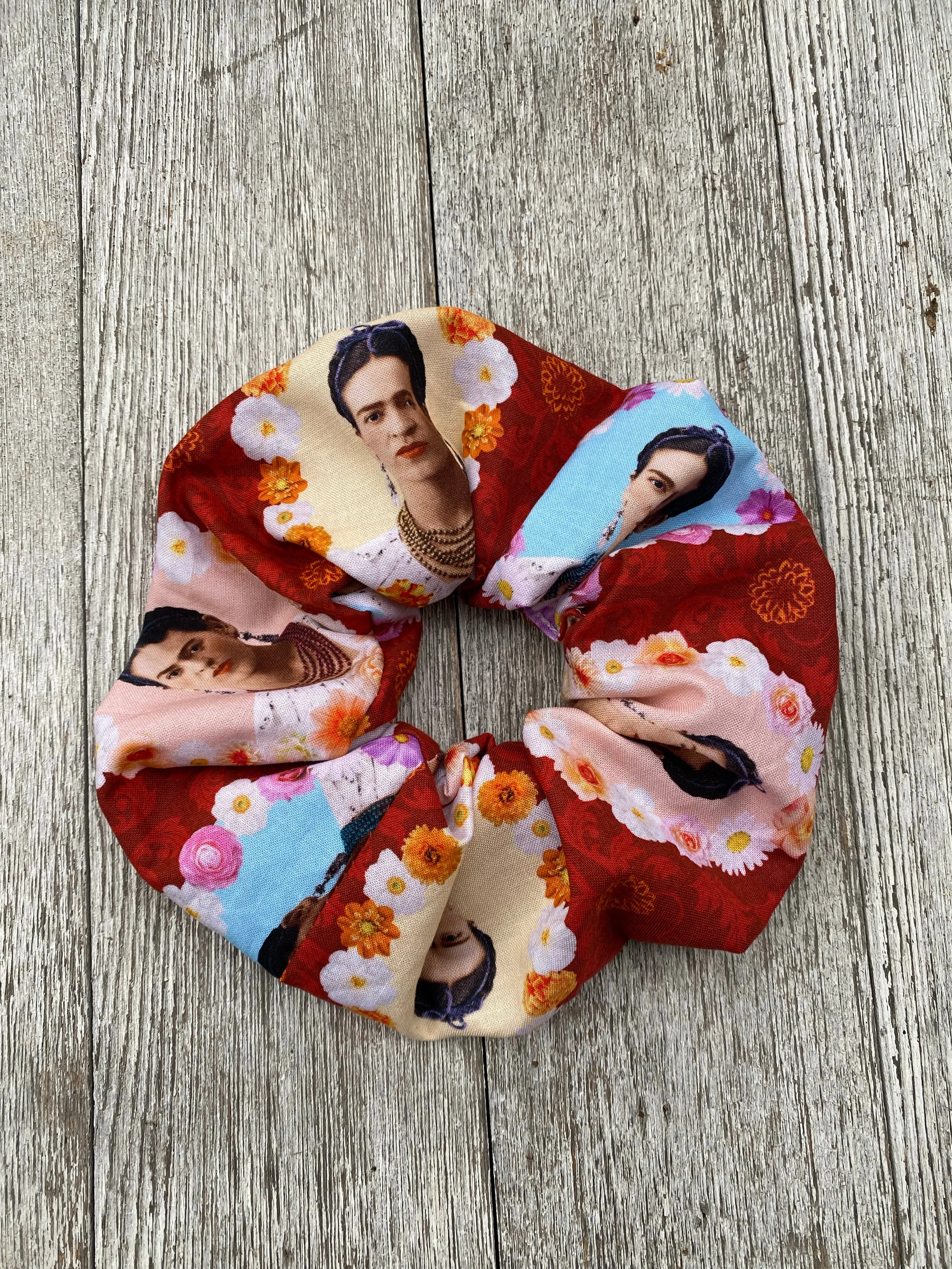Frida Kahlo Scrunchie Hair Tie