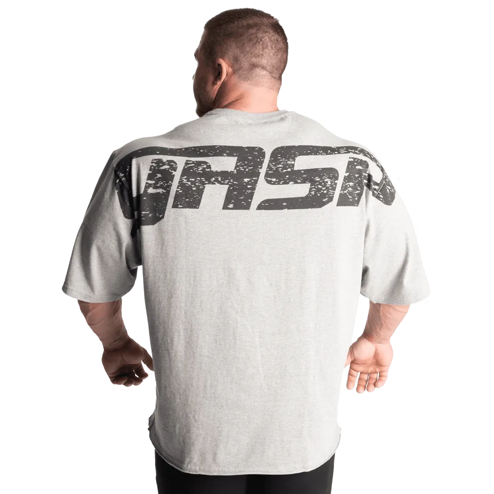 GASP Iron Tee - Greymelange/Black