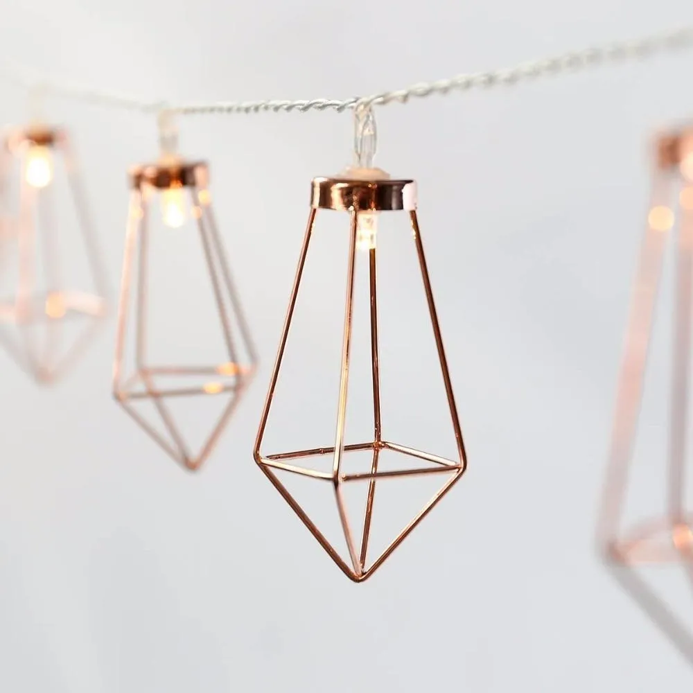 Geometric Fairy Lights (10 Lights)