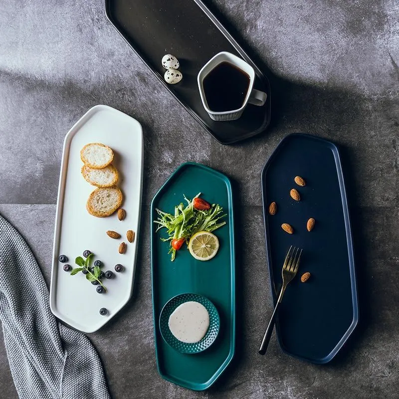 Geometric Serving Platter