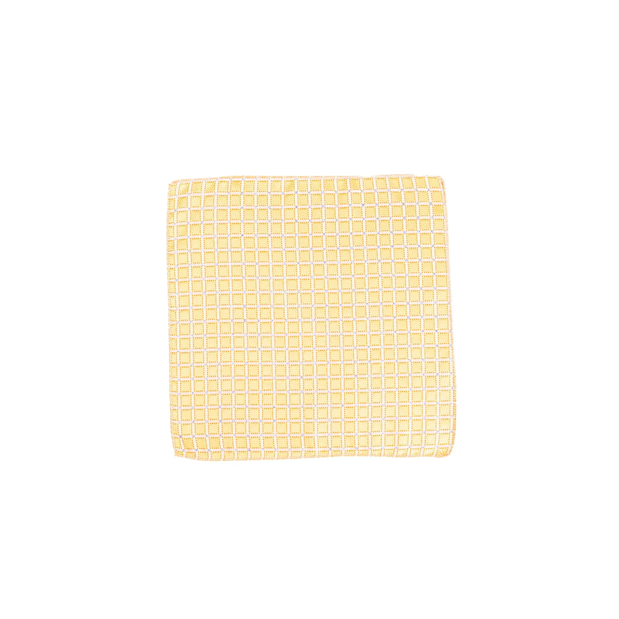 Gold Silk Pocket Square
