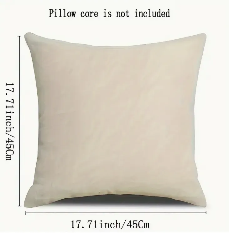 Golden Retriever "House Rules" Throw Pillow Cover (*No Insert) Polyester (Heavy Soft feel) 18X18