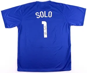Hope Solo Signed Autographed Team USA Soccer Jersey (JSA COA)