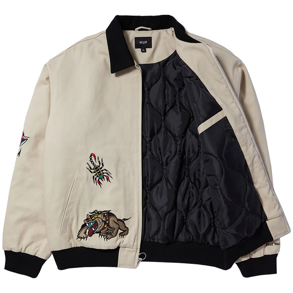 HUF Bledsoe Work Jacket Natural