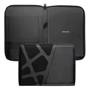 HUGO BOSS HTA308A-Conference folder zip A4 Craft Black