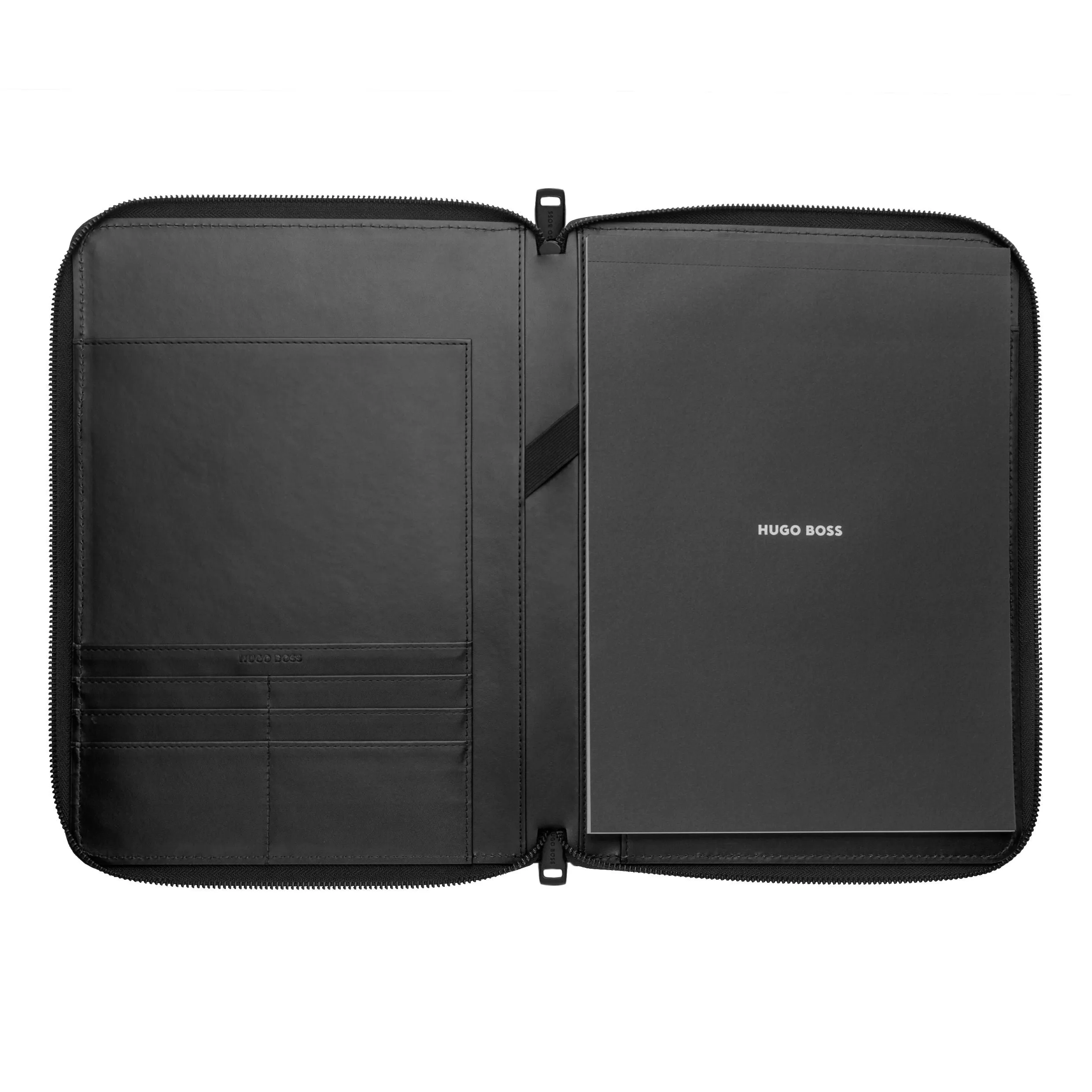 HUGO BOSS HTA308A-Conference folder zip A4 Craft Black