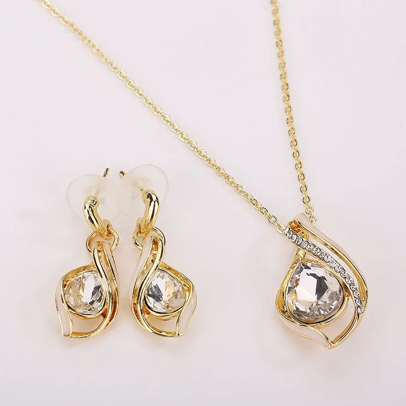 Indian Traditional Necklace Earrings Set