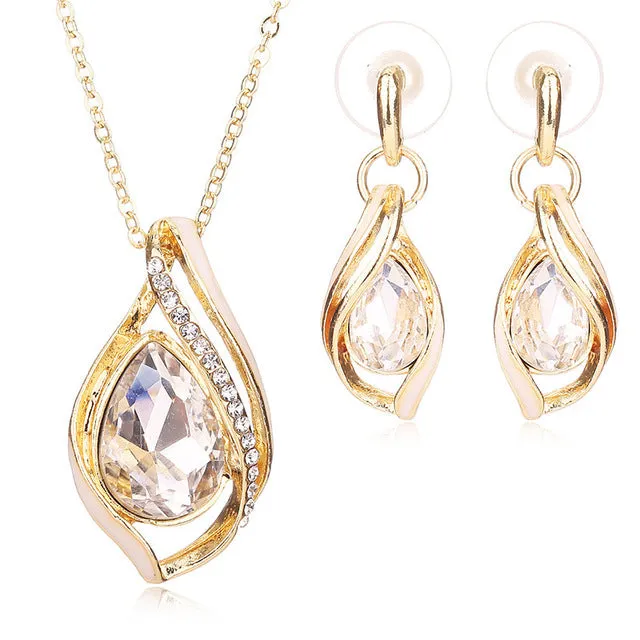 Indian Traditional Necklace Earrings Set