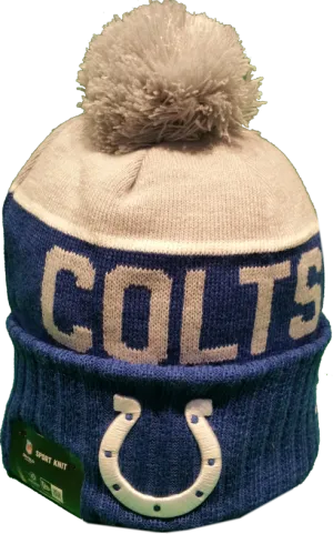 Indianapolis Colts Sideline Knit Pom Toque
