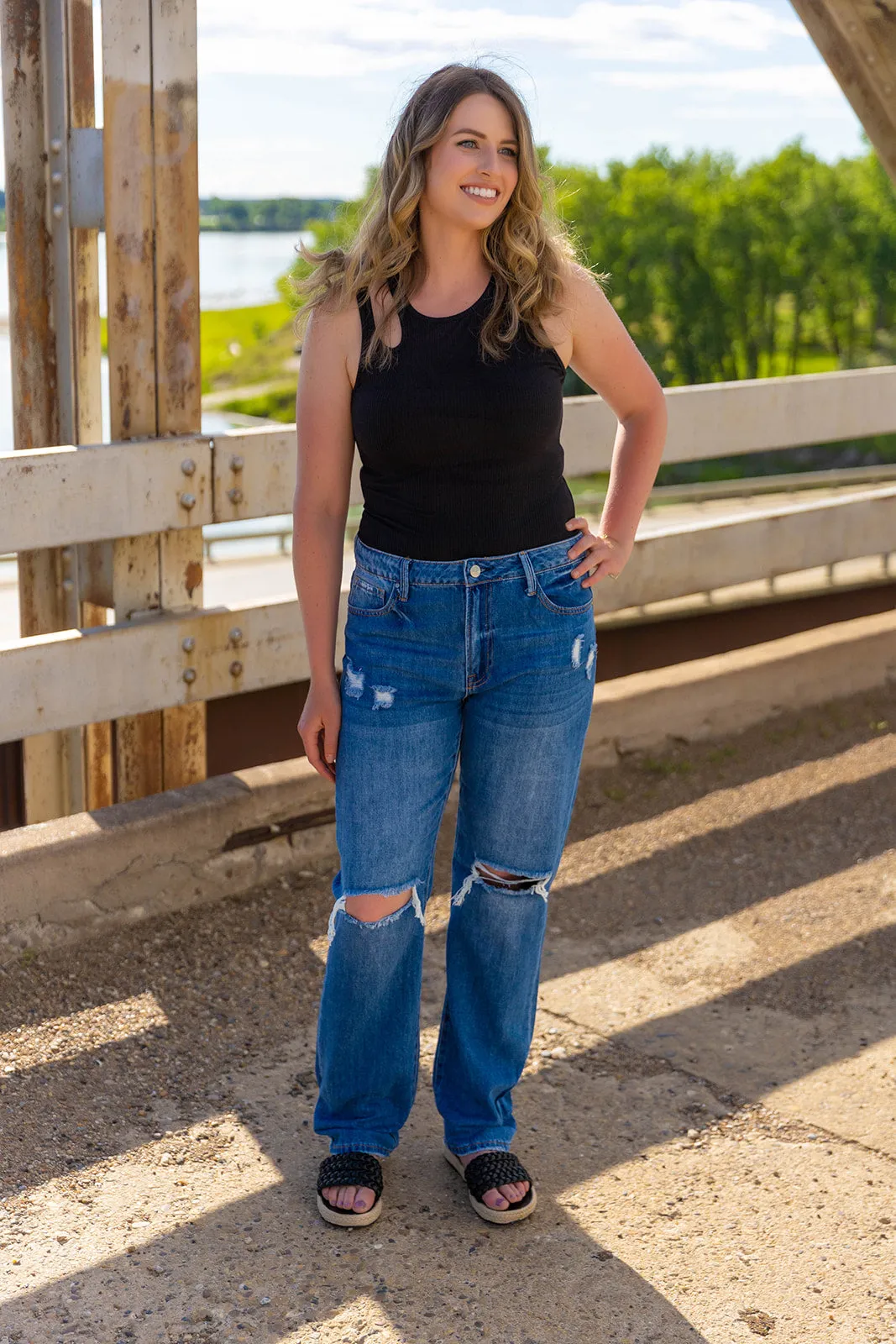 Jenny Distressed Jean