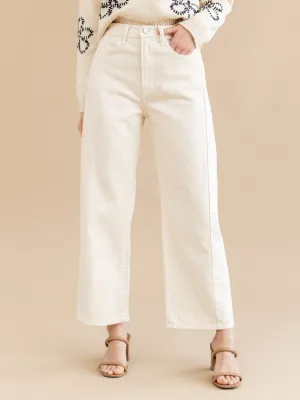 Just Black Cloud Barrel Jean Twist