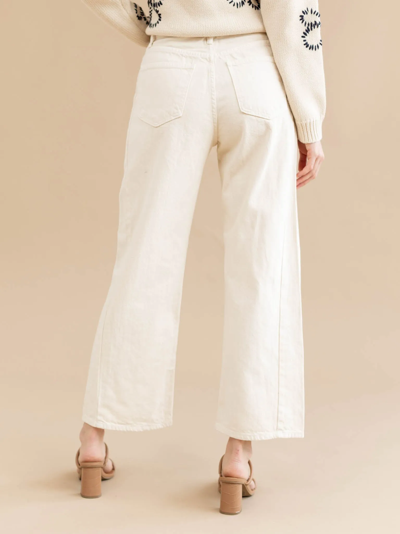 Just Black Cloud Barrel Jean Twist