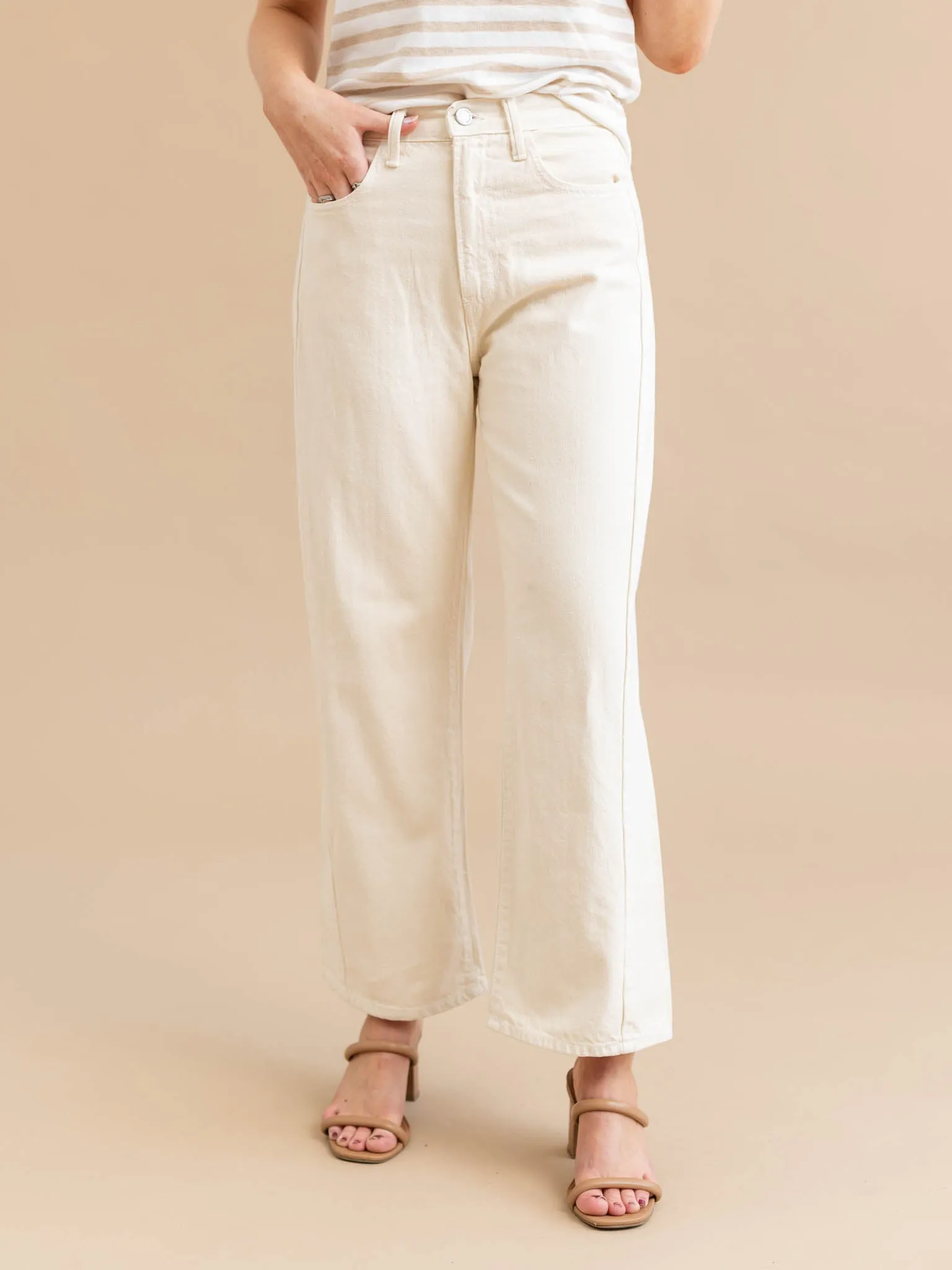 Just Black Cloud Barrel Jean Twist