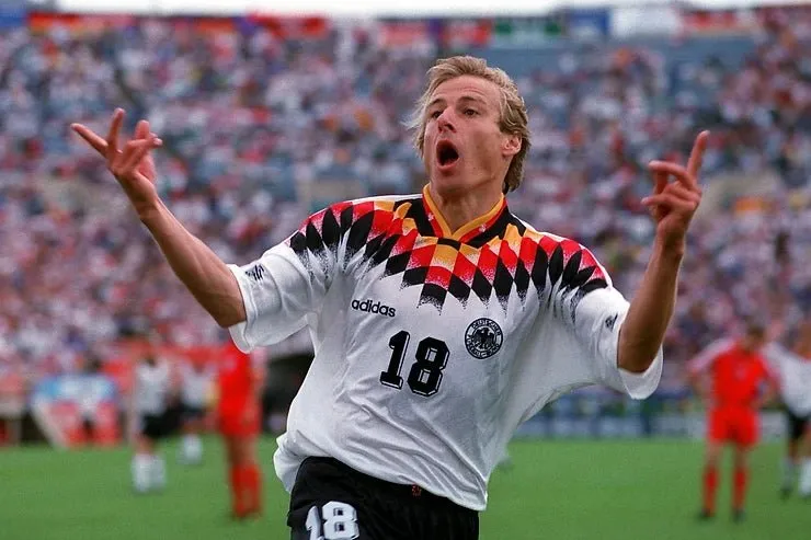 Klinsmann Germany 1994 Home Jersey Shirt Deutschland Trikot XL