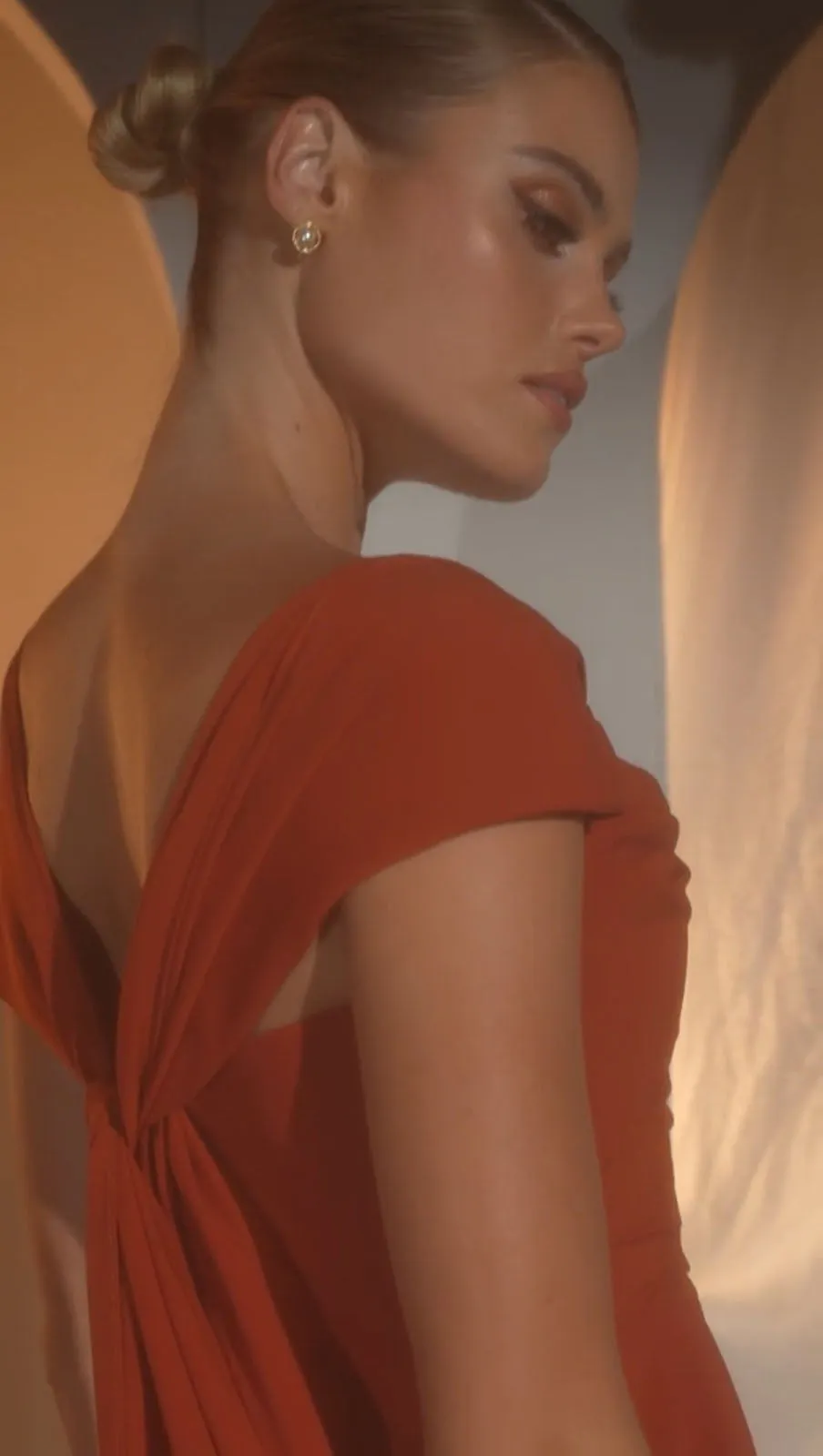 Ladivine 7433 Dress Versatile Tie Chiffon Strapless Bridesmaid Dress