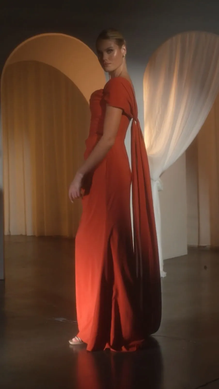 Ladivine 7433 Dress Versatile Tie Chiffon Strapless Bridesmaid Dress