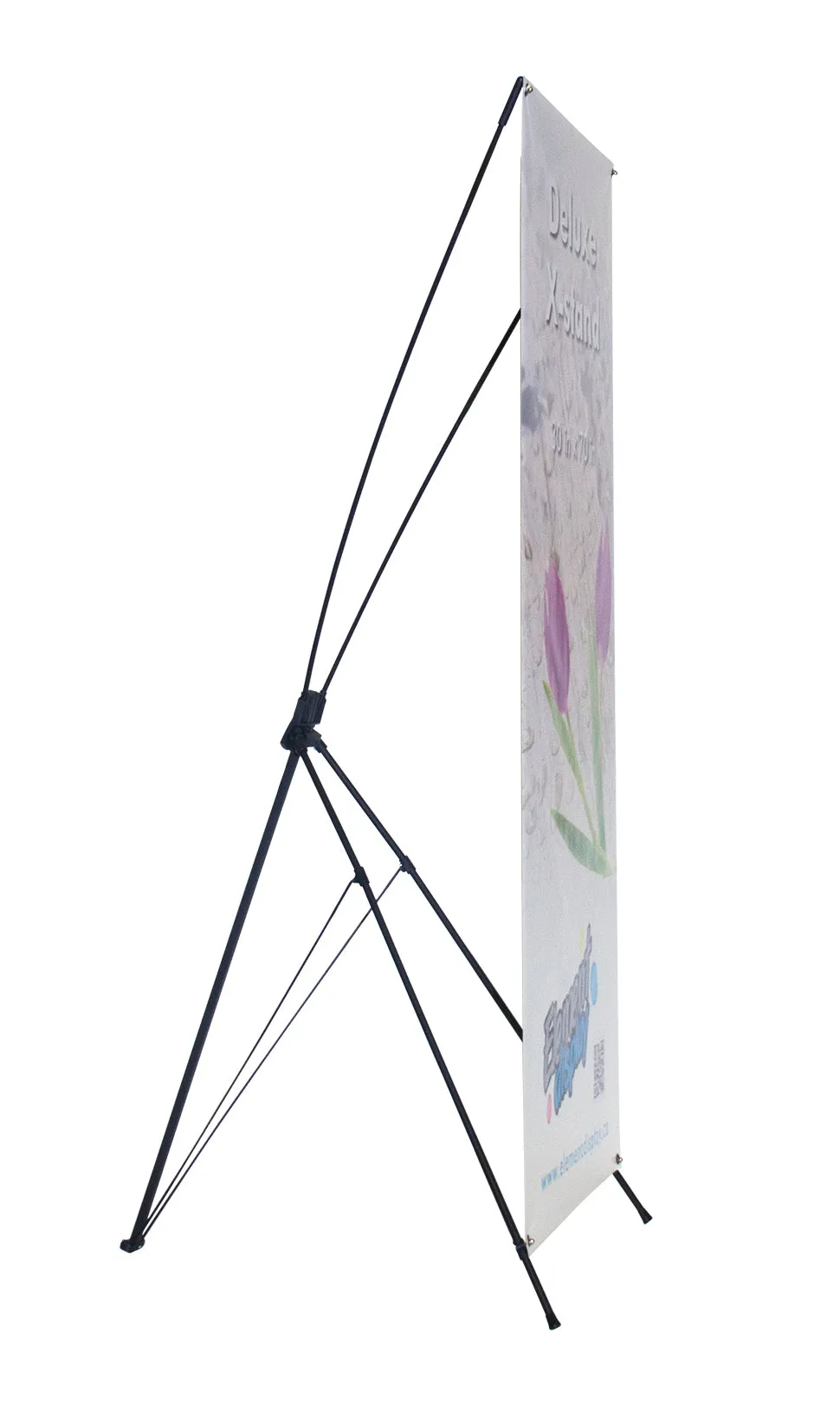 Large Economy Banner Stand With Graphic