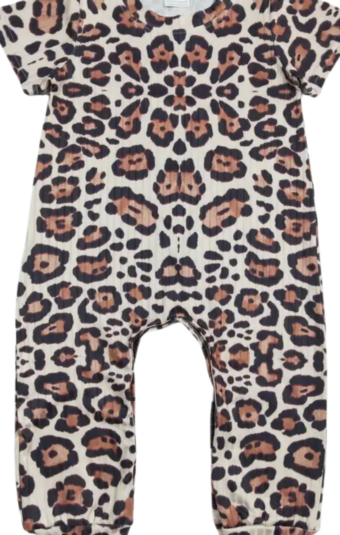 Leopard Print Baby Romper