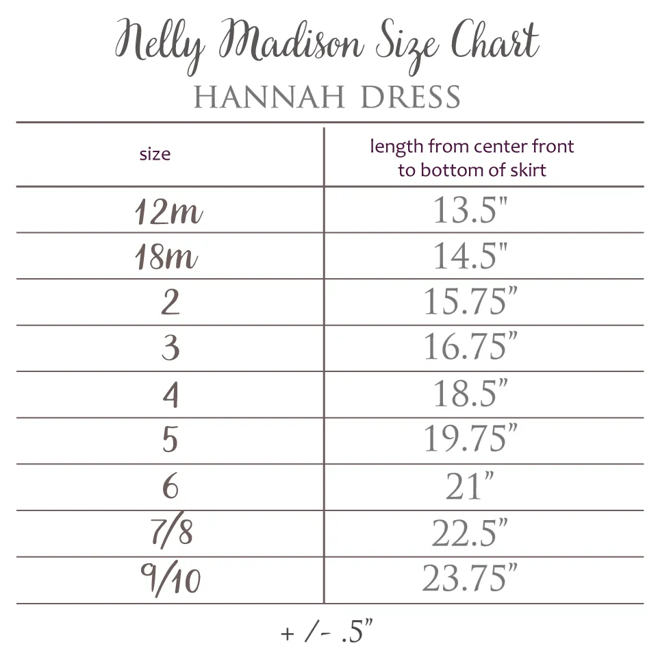Let Her Fly Hannah Dress