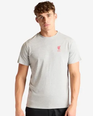 LFC Mens Never Gonna Stop Tee Grey Marl