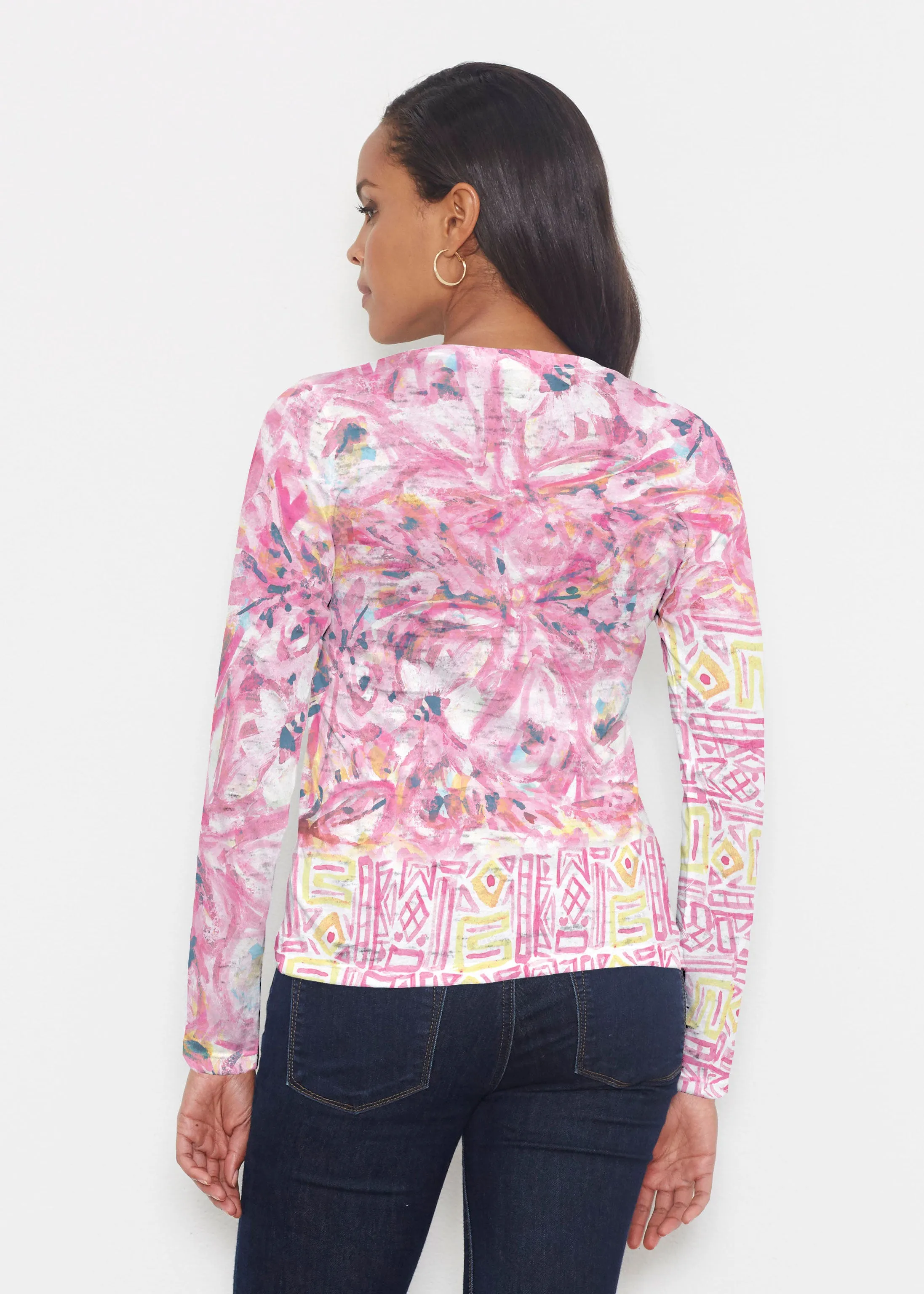 Lilly Pink (17250) ~ Signature Long Sleeve Crew Shirt