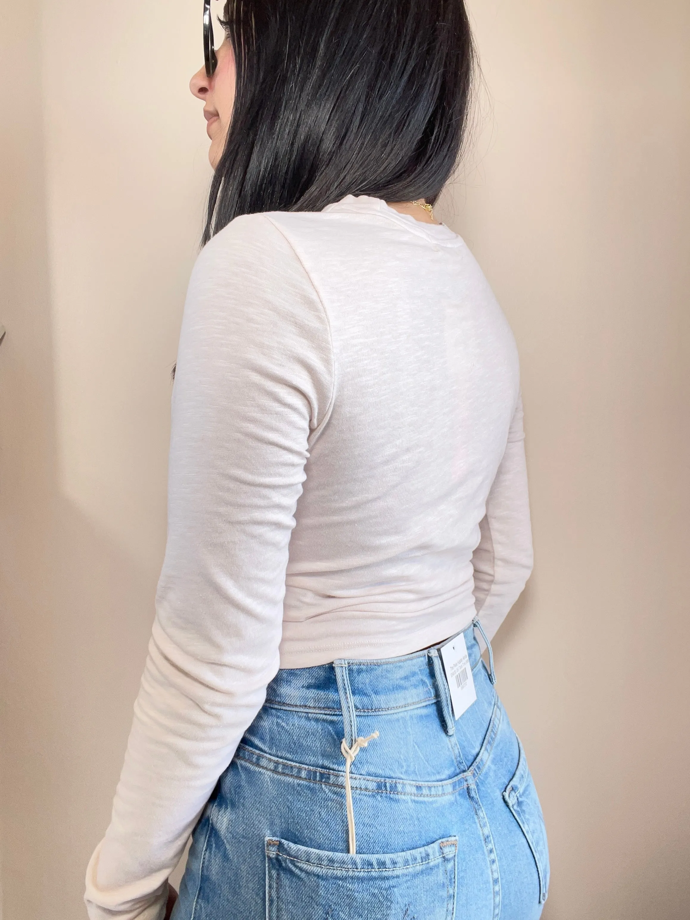 Long Sleeve Twist Tee