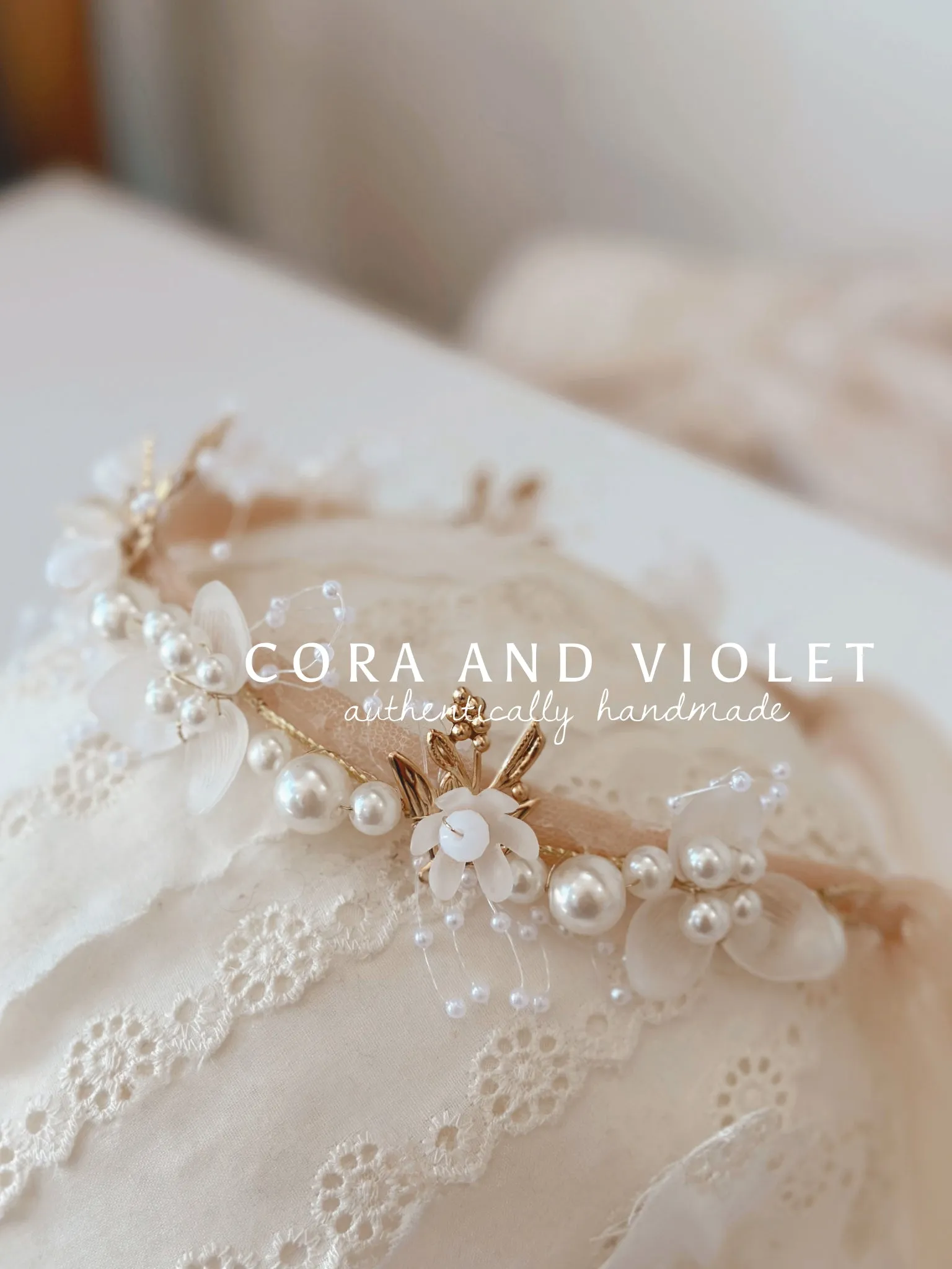 Lux Flower Girl Crown