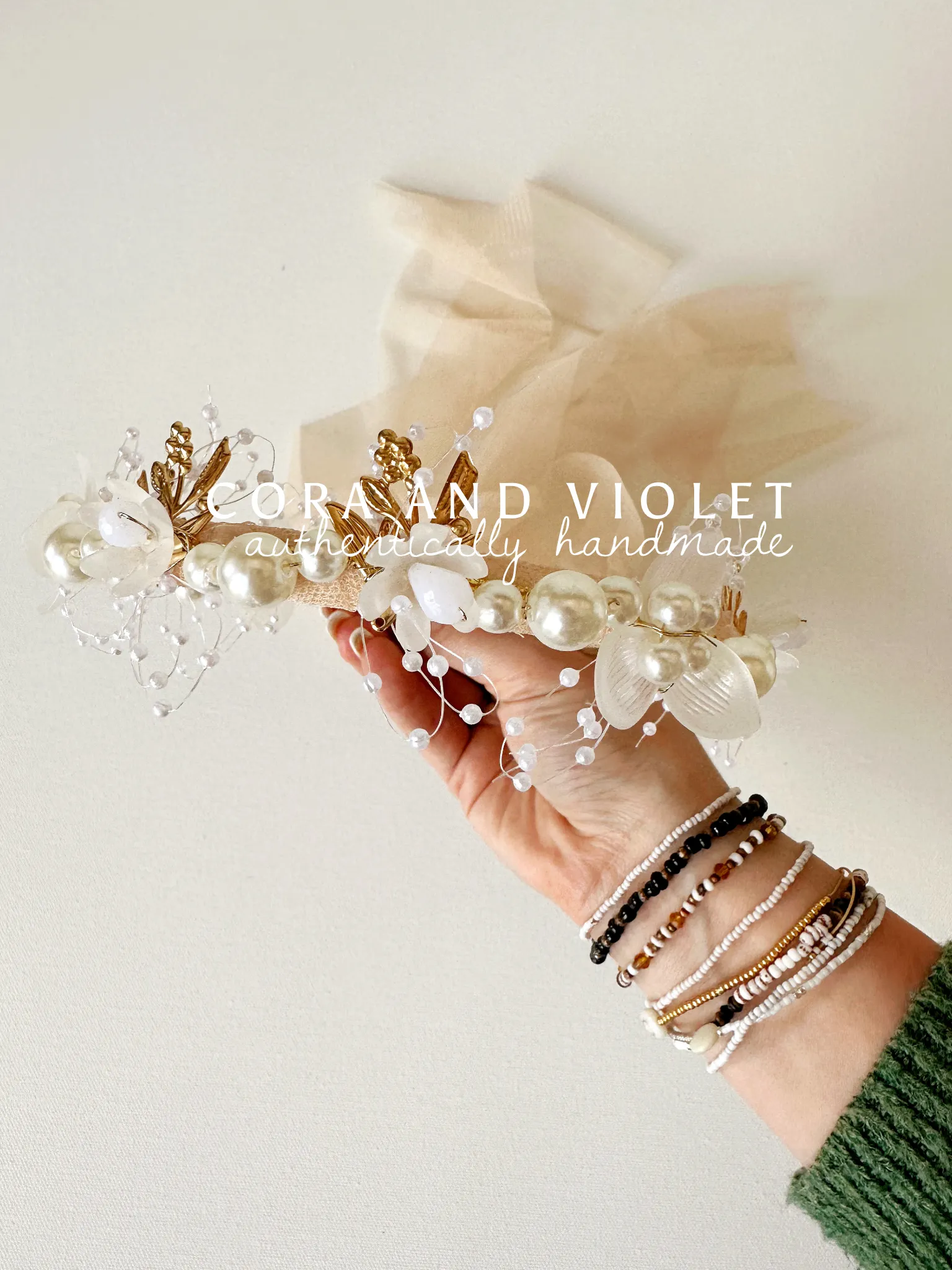 Lux Flower Girl Crown