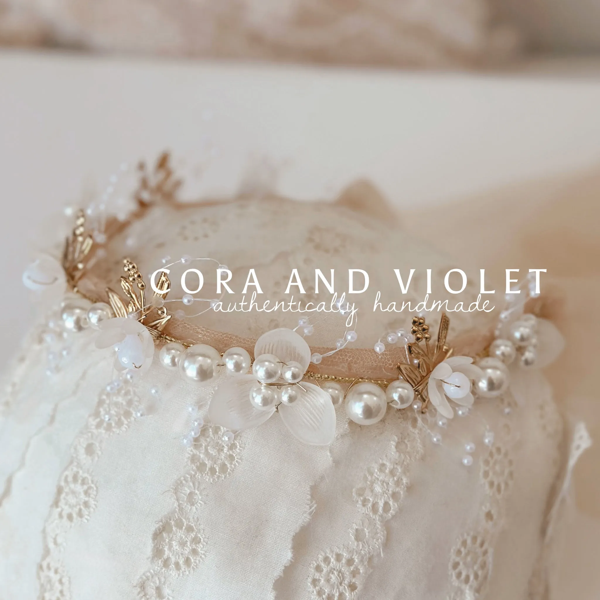 Lux Flower Girl Crown