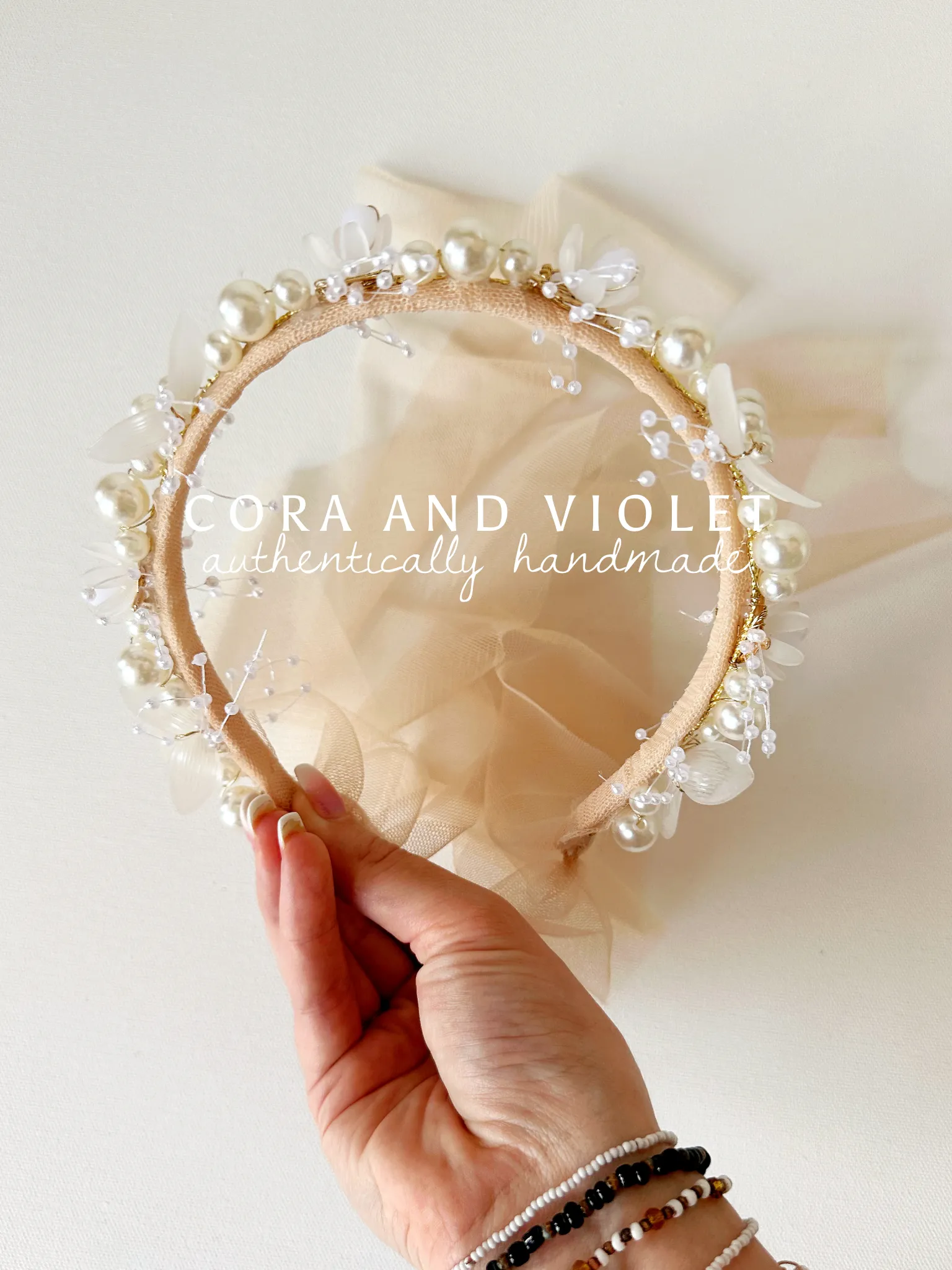 Lux Flower Girl Crown