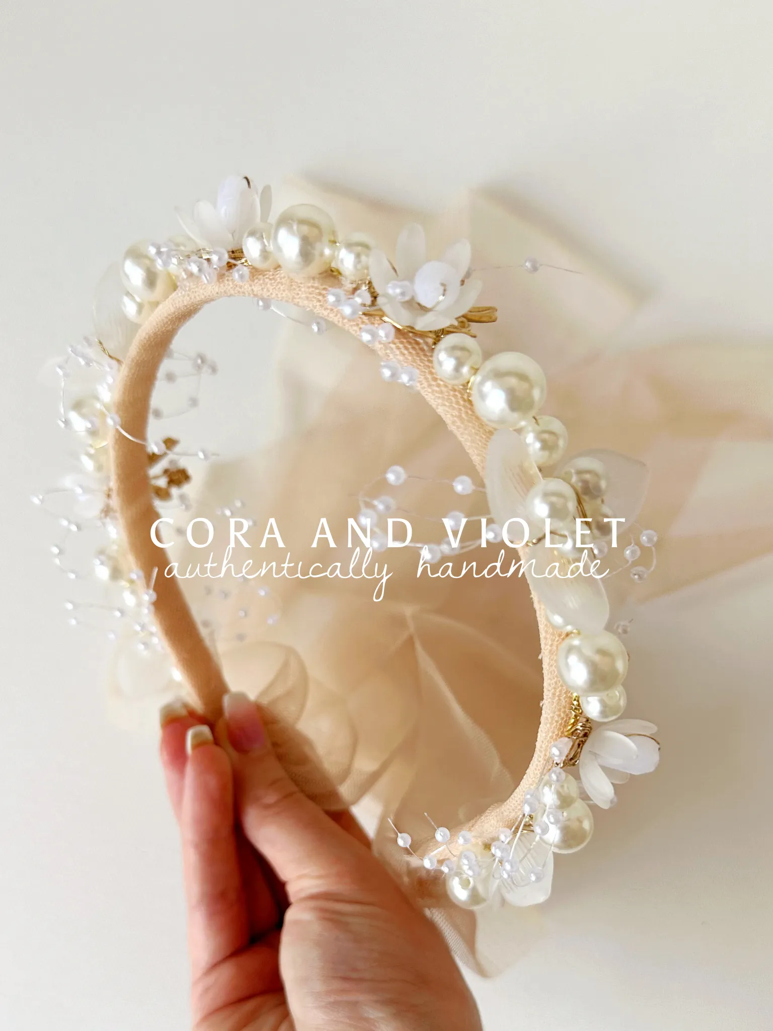 Lux Flower Girl Crown