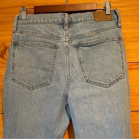 Madewell The Perfect Vintage Jean in Bradwell Wash: Ripped Edition 28
