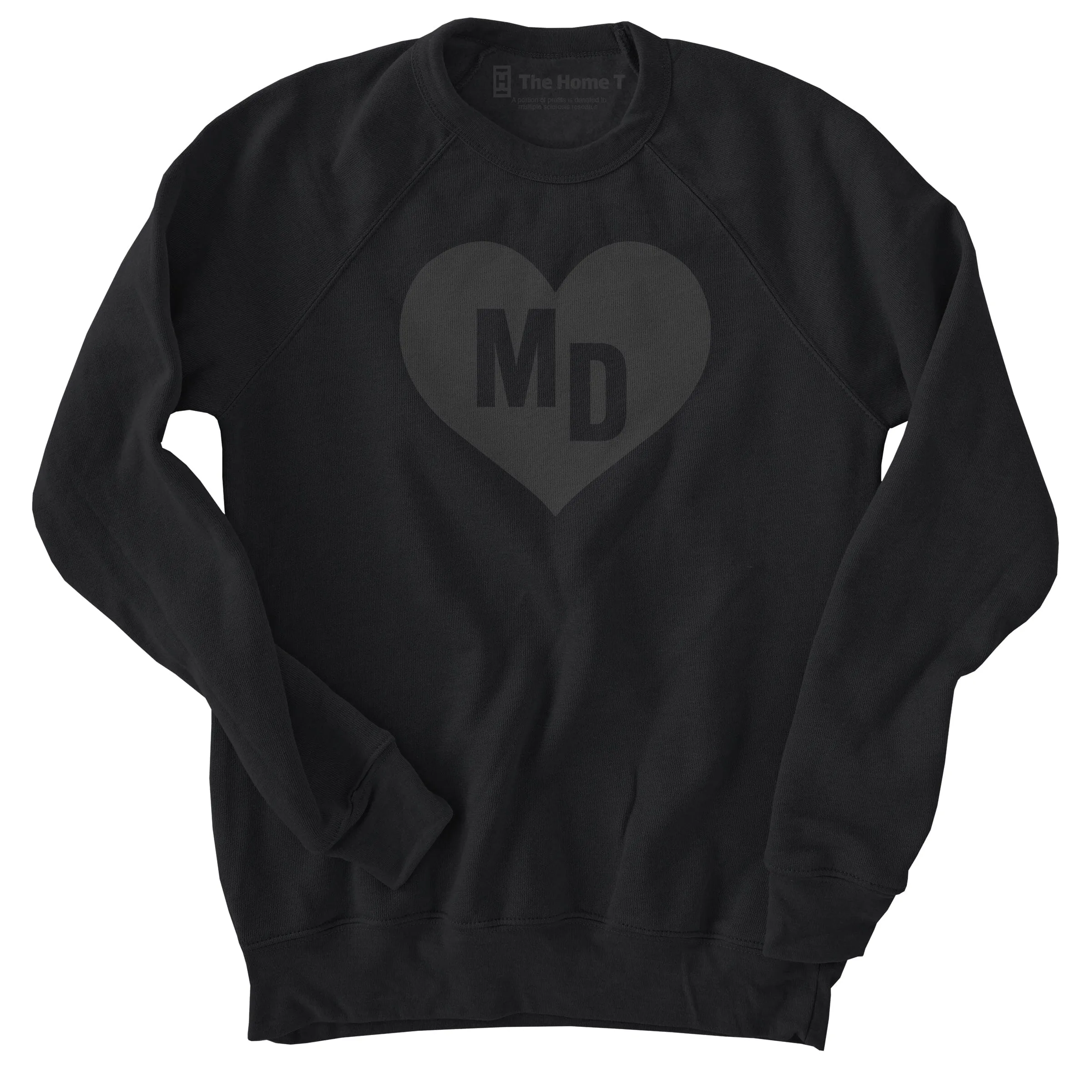 Maryland Black on Black Heart