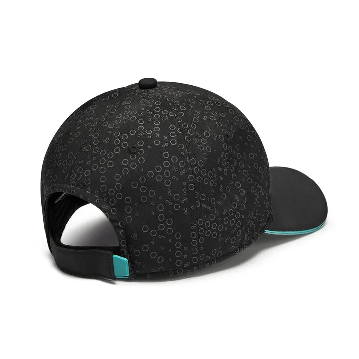 Mercedes AMG Petronas F1 2024 Team Baseball Hat - Black/White