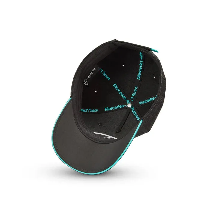 Mercedes AMG Petronas F1 2024 Team Baseball Hat - Black/White