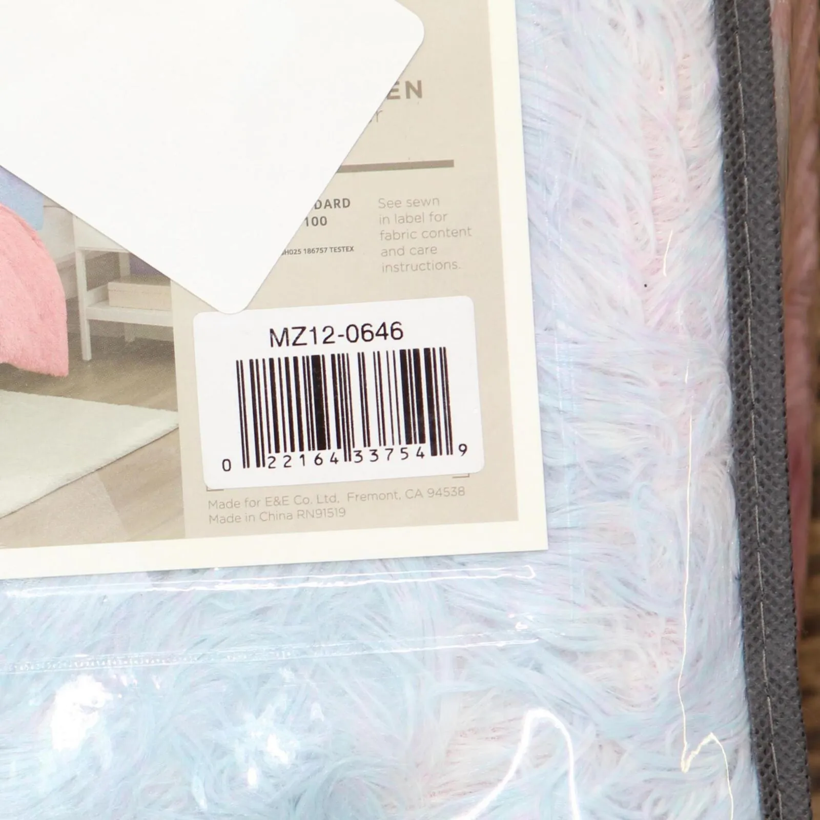 Mi Zone Kids Talia Shaggy Faux Fur Duvet Cover 3 Piece Set Purple Twin / Twin XL
